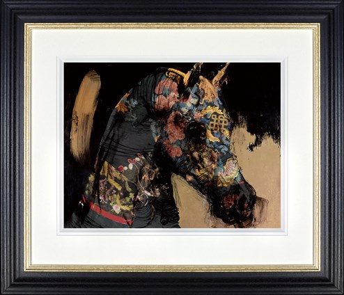 Shinme - Kaouru by Christian Hook - Framed Textured Paper Edition